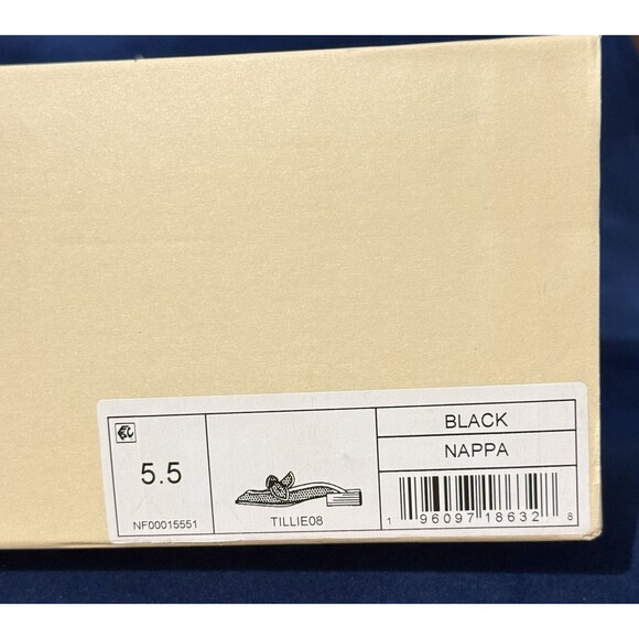 NYDJ Women's Tillie Loafer Flat Mule Black Leather Size 5.5 - Picture 10 of 11